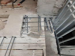 Thi công khoan cấy thép Dầm hiệu quả sử dụng keo Ramset G5