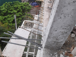 Khoan cấy thép Dầm, Ban Công bằng keo Ramset G5 tại Trường mầm Non Yên Xá, Gia Lâm, Hà Nội