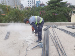 Chiều sâu khoan cấy thép bằng keo Ramset G5 như thế nào là đúng tiêu chuẩn