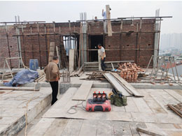Thi công khoan cấy thép Dầm - Sàn công trình ở Cầu Cong - Vạn Phúc bằng keo cấy thép Ramset G5