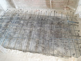 Khoan cấy thép Sàn D10 nhà anh Tiến tại khu đô thị mới An Hưng, Hà Đông, Hà Nội