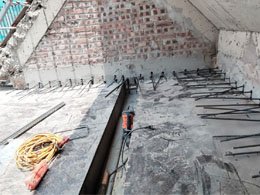 Khoan cấy thép Dầm – Cột – Sàn bằng keo Ramset G5 tại Lương Thế Vinh, Thanh Xuân, Hà Nội