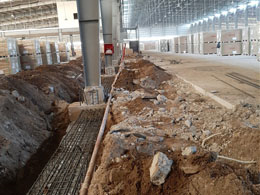 Thi công khoan cấy thép bằng keo Ramset G5 cho dự án tại khu công nghiệp Quang Châu, Bắc Giang