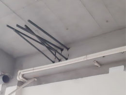 Thi công khoan cấy thép dầm D18 tại 237 Tôn Đức Thắng bằng keo Ramset G5