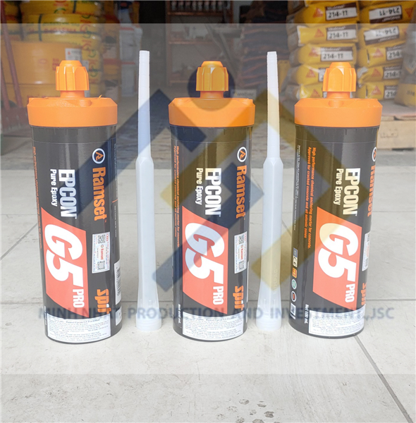 Bảng định mức Khoan Cấy Thép bằng keo Ramset Epcon G5 Pro