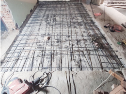 Thi công khoan cấy thép Sàn D10 nhà anh Cường tại Xa La, Hà Đông, Hà Nội bằng keo Ramset G5
